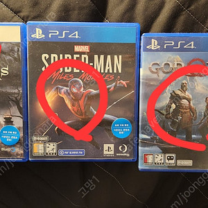 ps4 타이틀 팔아요! 갓오브워, 마일즈 모랄레스