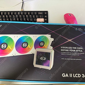 리안리 갤러헤드 GALAHAD II LCD 360 화이트 새상품