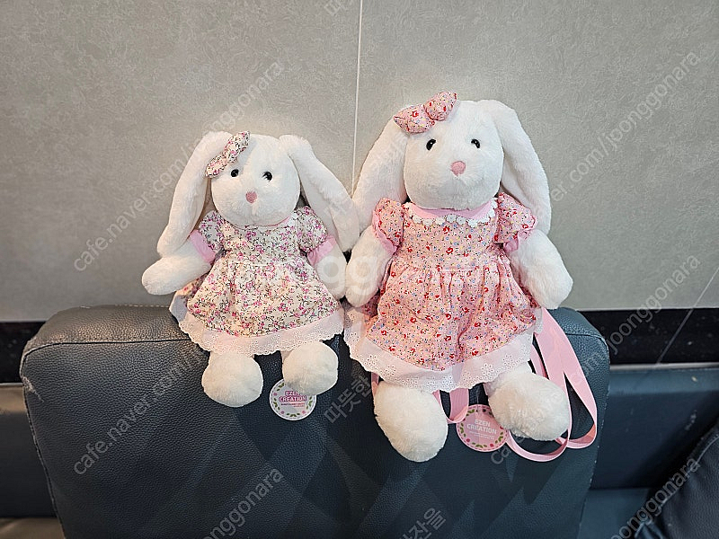 뉴 버니토끼 드레스 백팩 중대형 인형이랑 중형인형 팔아...--0