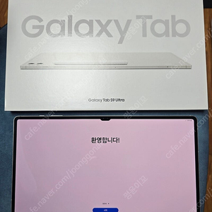 갤럭시탭 s9 울트라 256g wifi 박스풀 베이지