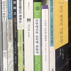 헤겔 / 쇼펜하우어 / 셸링 / 버나드 쇼 / 유진 오닐 / 크누트 함순 도서 판매합니다.