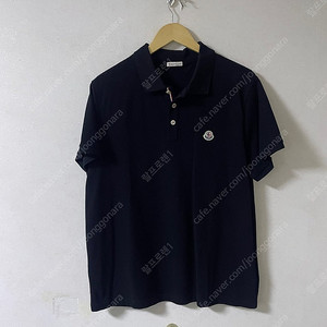 몽클레어 남성 PK 로고 카라티셔츠 블랙 XXL (남성 100-슬림 105)