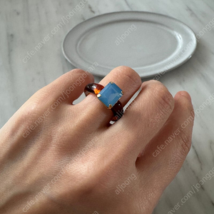 영리영리 반지 푸아 링 foi ring Amber