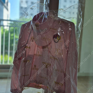 말본 핑크 골프 바람막이 85 사이즈+모자