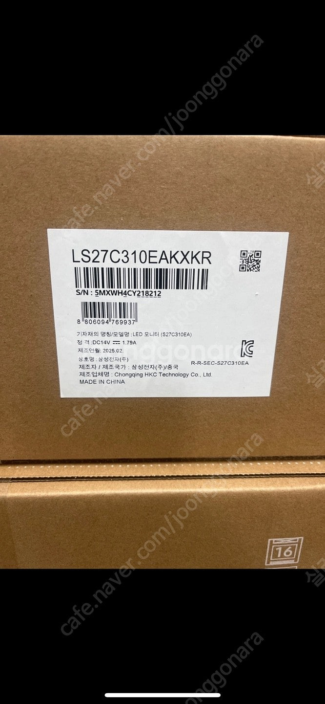 [새상품] 삼성 27인치 모니터 팝니다 LS27C310...--2