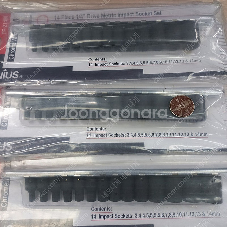 대만 지니어스 임팩트소켓 3세트--0