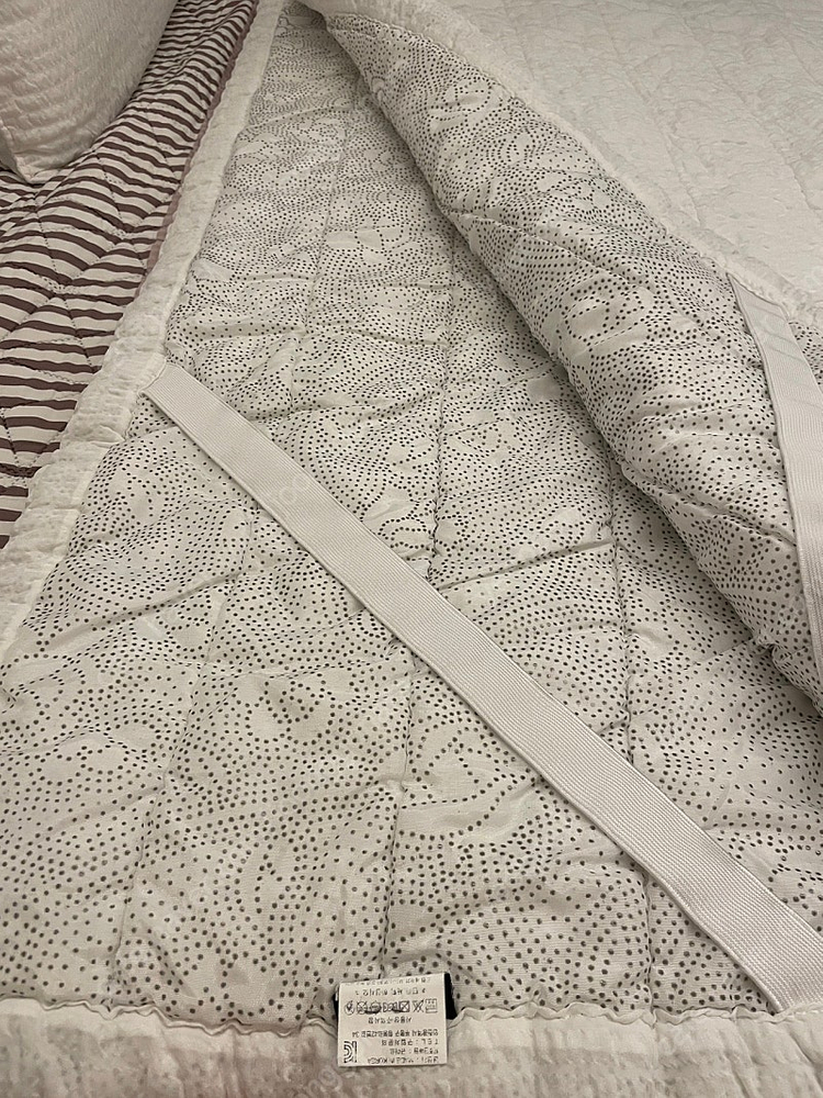 규아르 시어서커 여름 패밀리 침대패드 패밀리 SS+Q 280x210--3