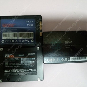 2.5인치 ssd IPLEX ssd Titan pro Es 512GB 3만 / SPCC ssd 240GB 1.3만 판매해요
