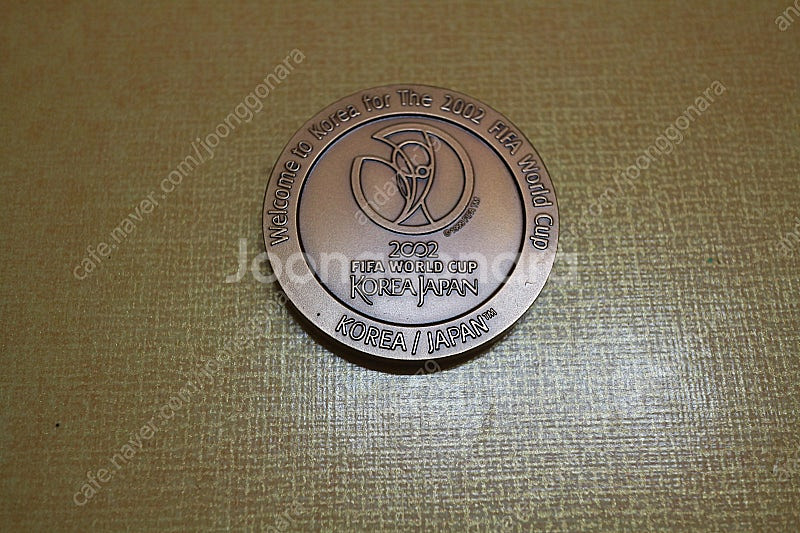 2002년 한일월드컵 기념 메달 판매합니다.--1