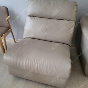 폭신한 1인 가죽 쇼파