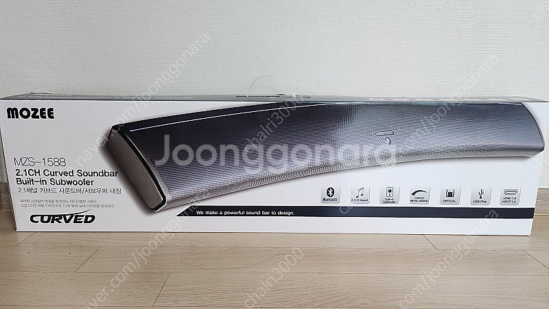 TV 사운드바(MOZEE MZS-1588) 미개봉(새거...--0