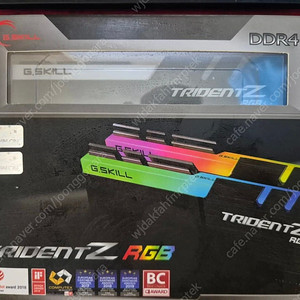 지스킬 트라이던트z rgb ddr4 8x2 16g 팝니다(cl14)