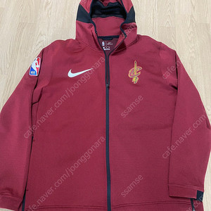 나이키 nba 클리블랜드 쇼타임 집업후드 xxl