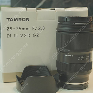 탐론 28-75mm F2.8 G2 렌즈