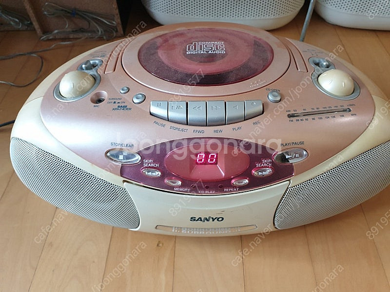 산요 MCD-ZX530F CD라디오(인천)--0