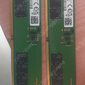 삼성 DDR5 PC5 44800 16기가램 2장 팝니다.