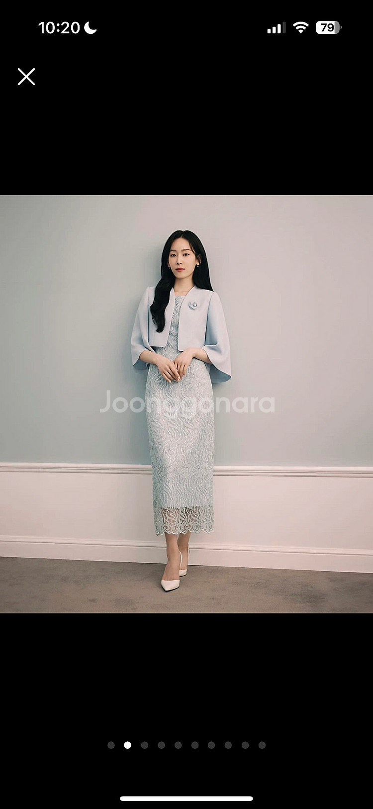 린 원피스 55사이즈(결혼식 2부, 예복, 돌드레스)--1