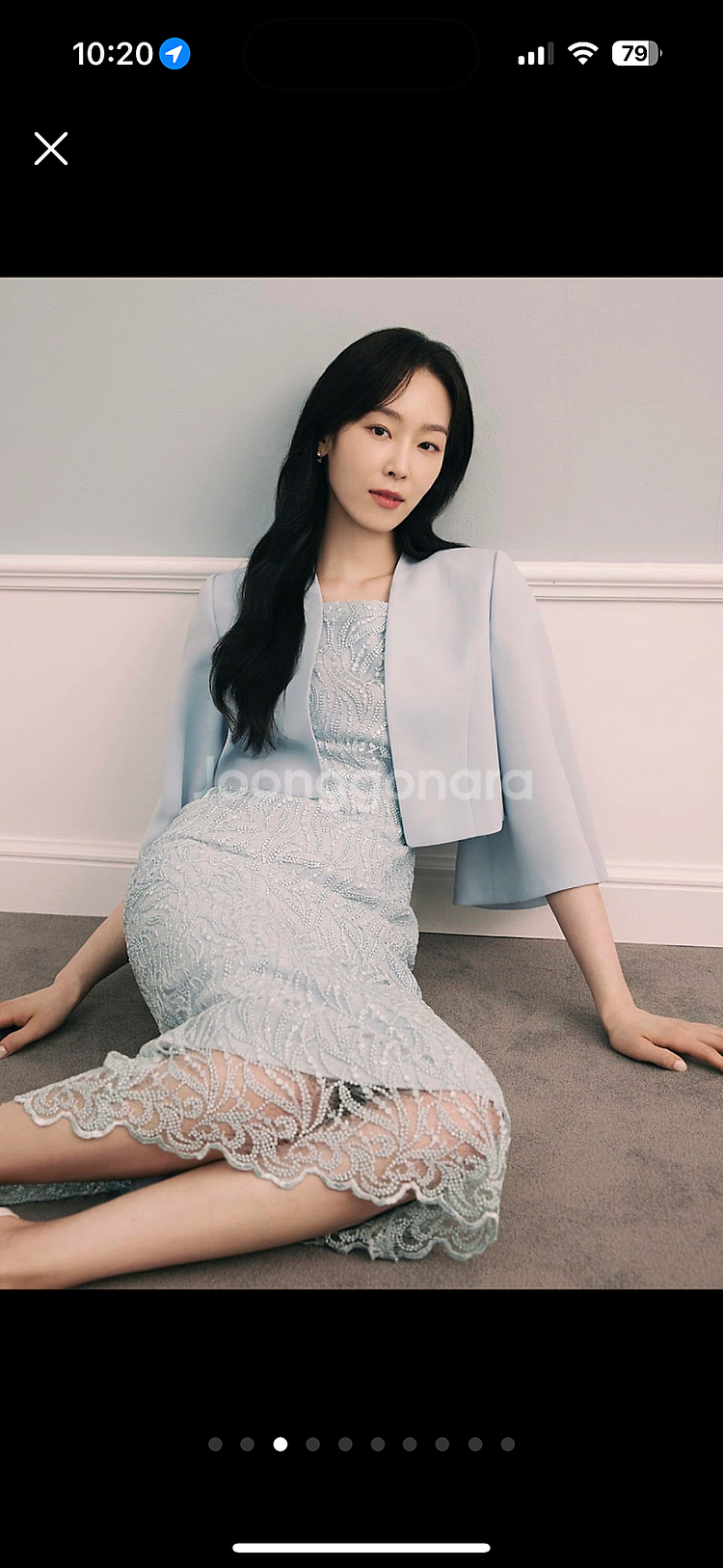 린 원피스 55사이즈(결혼식 2부, 예복, 돌드레스)--2