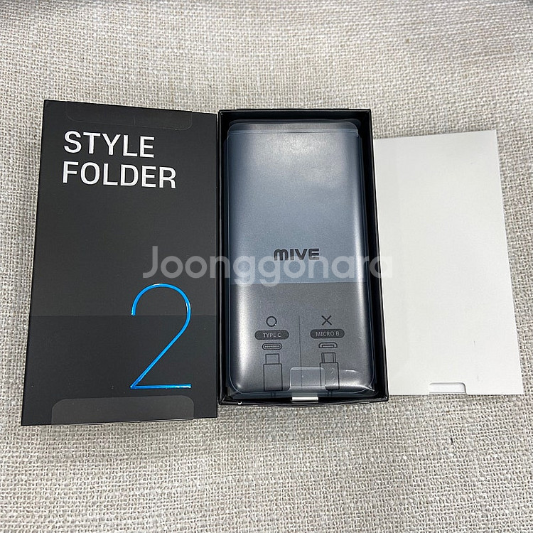 90139 스타일폴더2 블랙 미사용 새상품 팝니다 23...--0