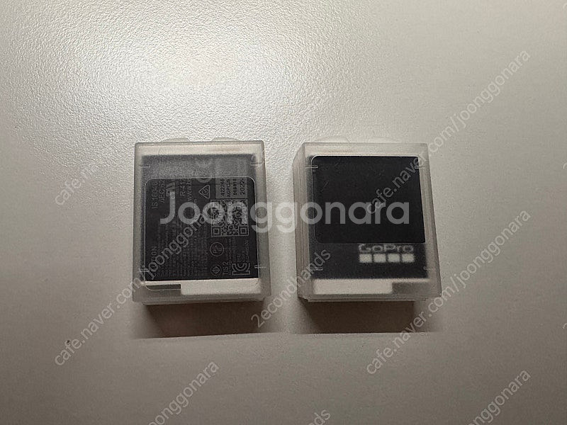 고프로 엔듀로 배터리 2개 정품--0