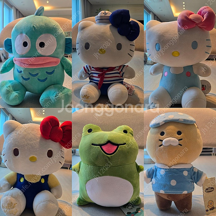 새상품 택달린 인형 대량판매(잔망루피/우소우소짱/미피/모후샌드/산리오/짱구/공오리등등)--2