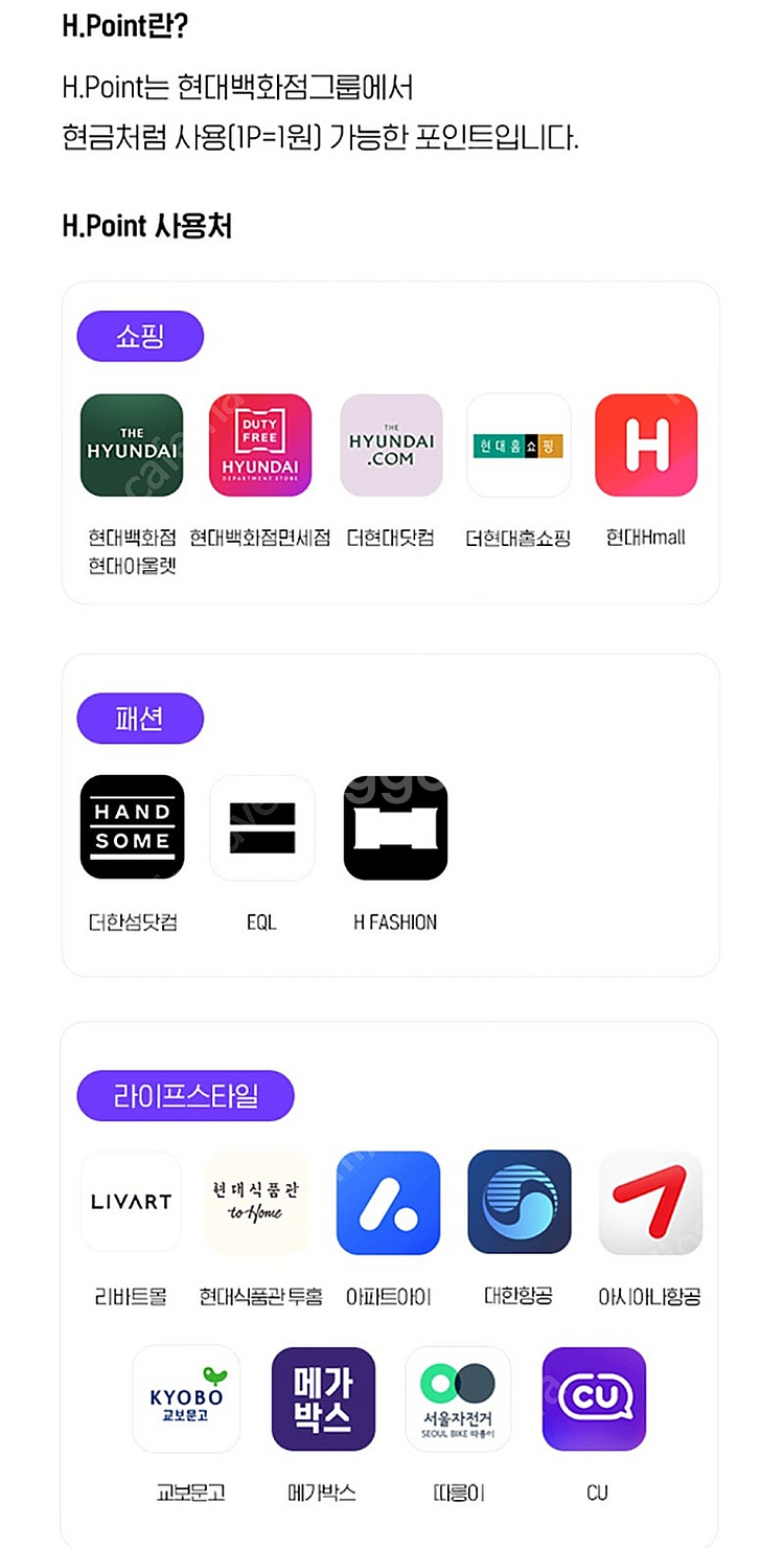 현대[H.Point] 모바일 상품권 20만P 3개, 5...--1
