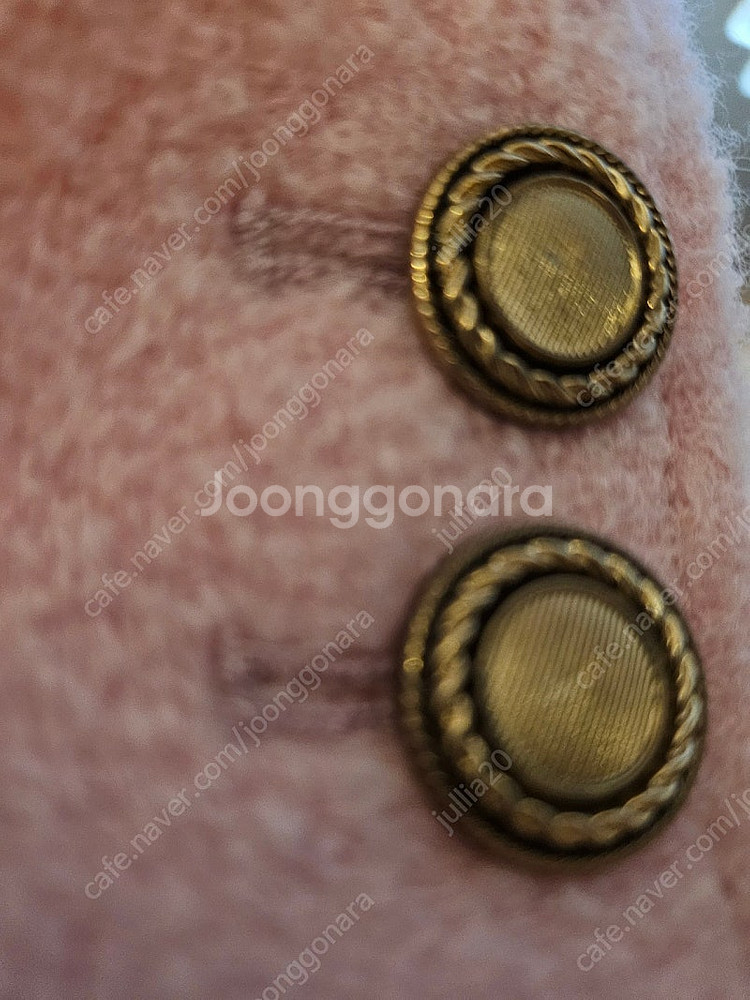 jsny 울 트위드 핑크 자켓--5