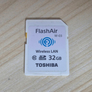 도시바 FlashAir 와이파이 SD 메모리