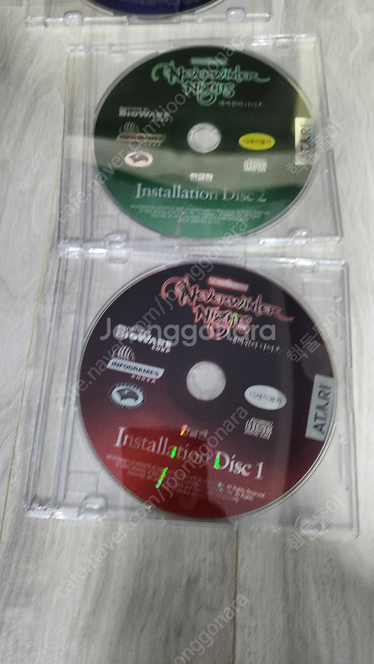 pc 고전게임 네버윈터 나이츠+공식가이드북 택포 6.0--9