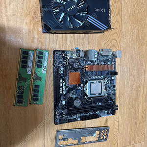i5-6400 h110M-DGS 램 8gb x2 p106-090