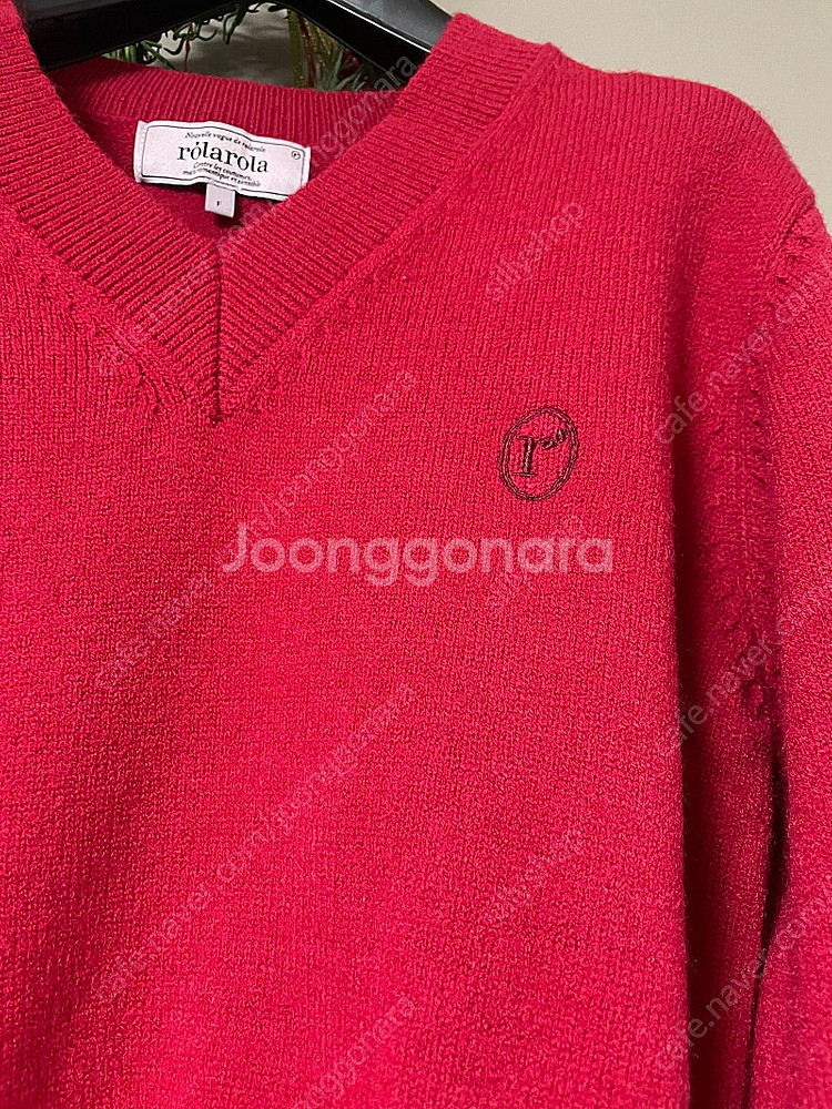 로라로라 레드 가디건--3