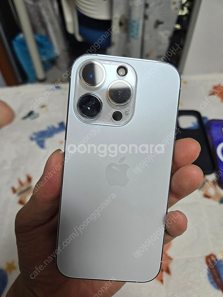 아이폰14프로 512 자급제 실버 팝니다--2