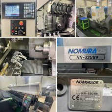 [판매] 노무라 32형, NOMURA NN-32UB8, 2019년식, CNC자동복합기 미쯔비시타입