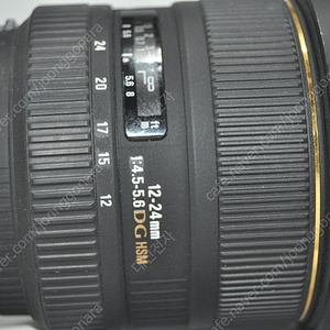 시그마12-24mm 1:4.5-5.6DG HSM[캐논마운트]팝니다