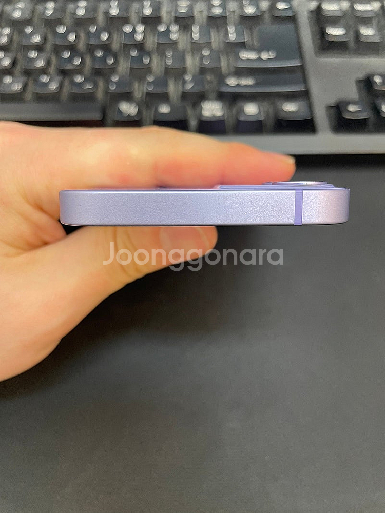 아이폰12미니 128GB 퍼플 상태좋은 중고21만팝니다...--3