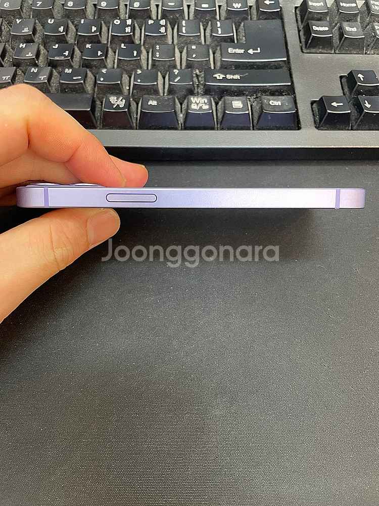 아이폰12미니 128GB 퍼플 상태좋은 중고21만팝니다...--4