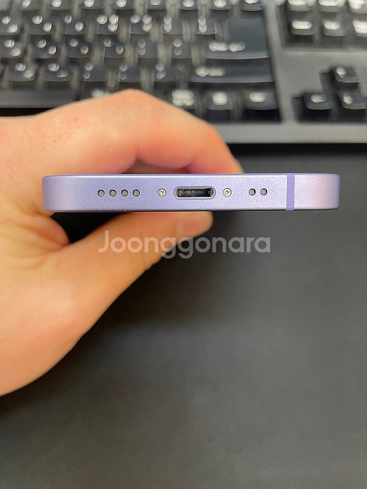 아이폰12미니 128GB 퍼플 상태좋은 중고21만팝니다...--5