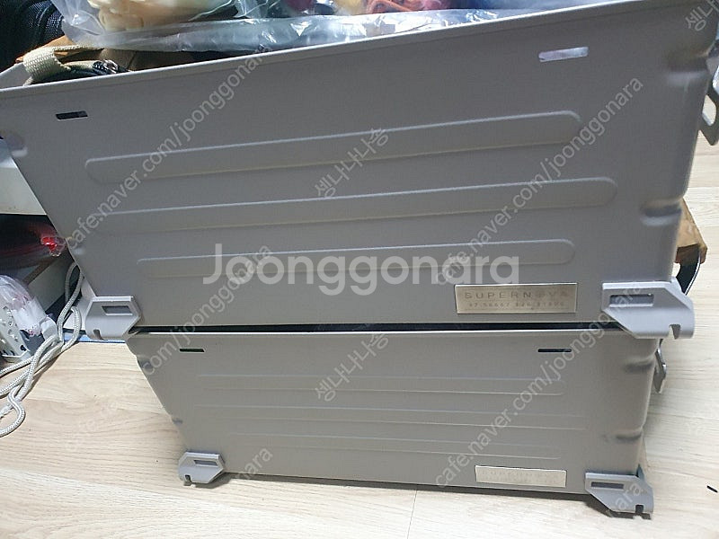 네이처하이크 쉘프 컨테이너 25L 두개--0