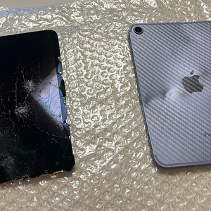 [팝니다] 아이패드 미니 6세대 퍼플 128gb 셀룰러 파손 Ipad Mini 6 Purple Cellular