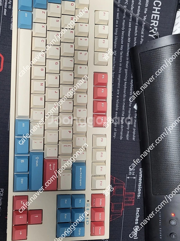 레오폴드 FC750RBT PD 코랄블루 영문 블루투스 ...--0