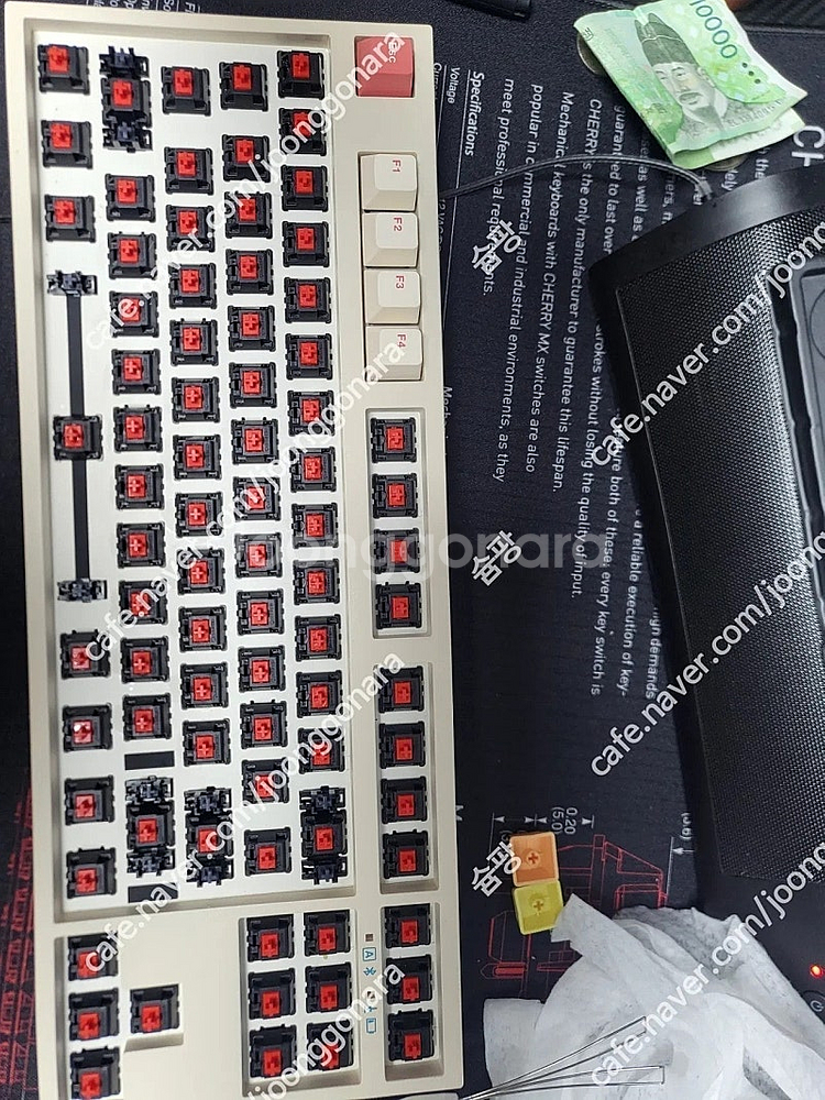 레오폴드 FC750RBT PD 코랄블루 영문 블루투스 ...--1