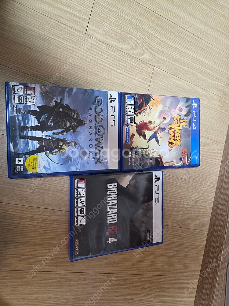 ps5 갓오브워 라그나로크,바이오하자드re4 팝니다--0