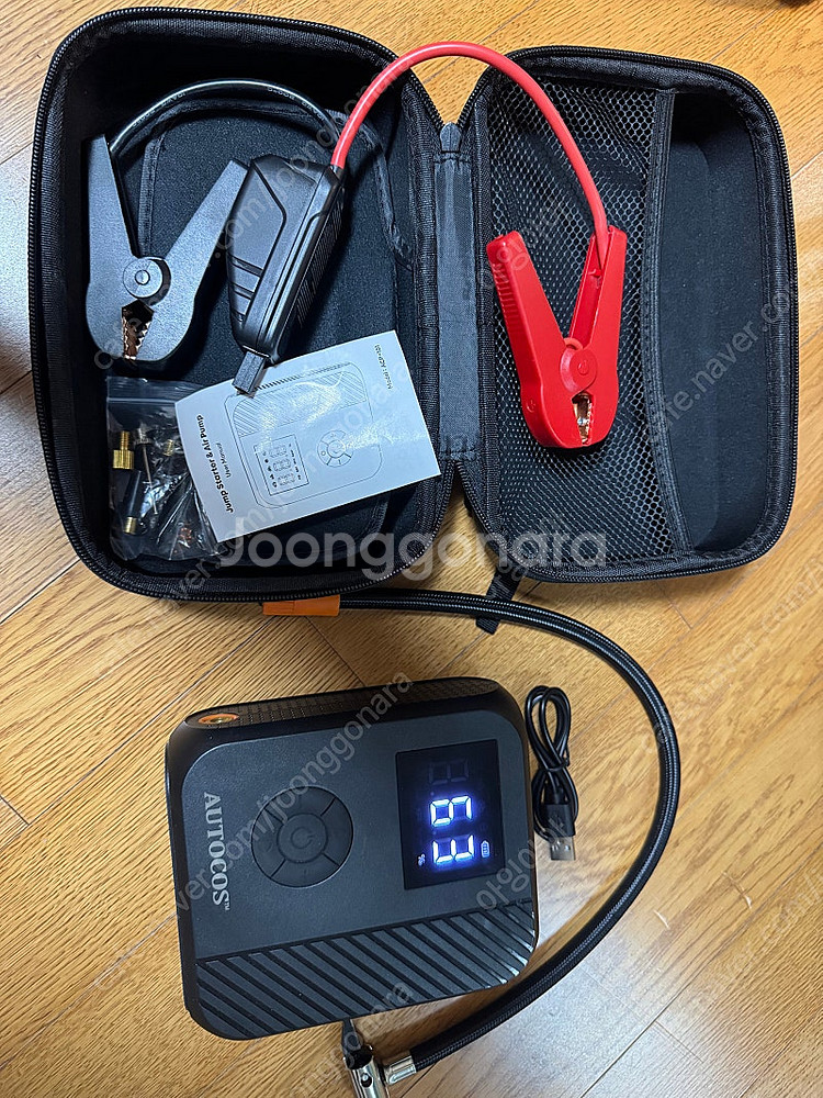 오토코스 차량 점프스타터 / 공기압펌프 겸용--3