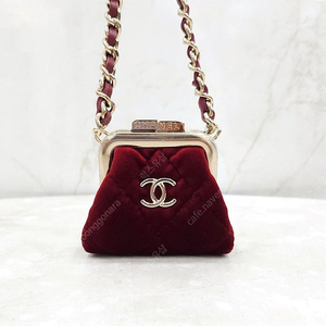 [럭스유] 샤넬 CC로고 벨벳 체인 미니백