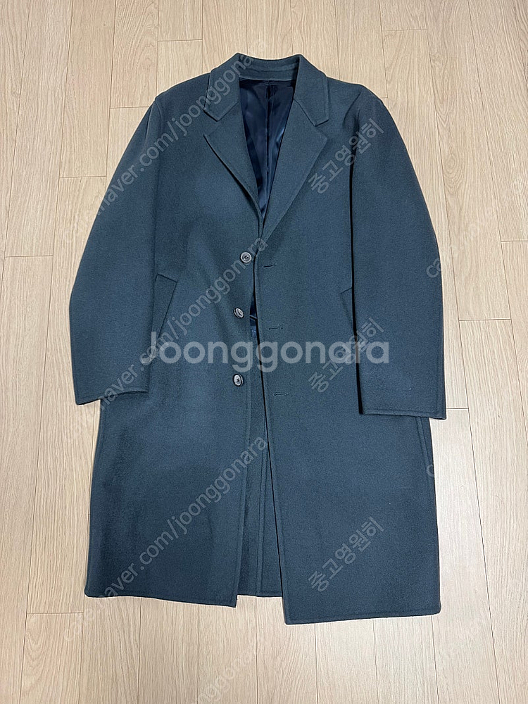 1.5만원/ 바쏘옴므 핸드메이드 코트 100사이즈--0