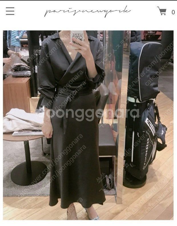 파리앤뉴욕 파뉴 블랙원피스 블랙드레스 롱원피스 셀프웨딩...--1
