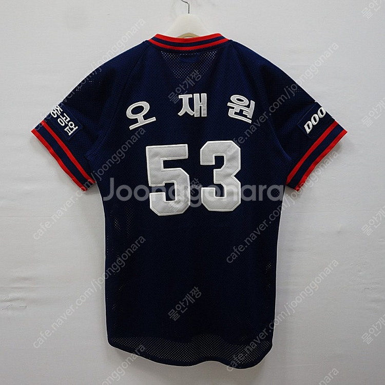 택포 두산 베어스 오재원 마킹 올드 원정 유니폼 남성 ...--0