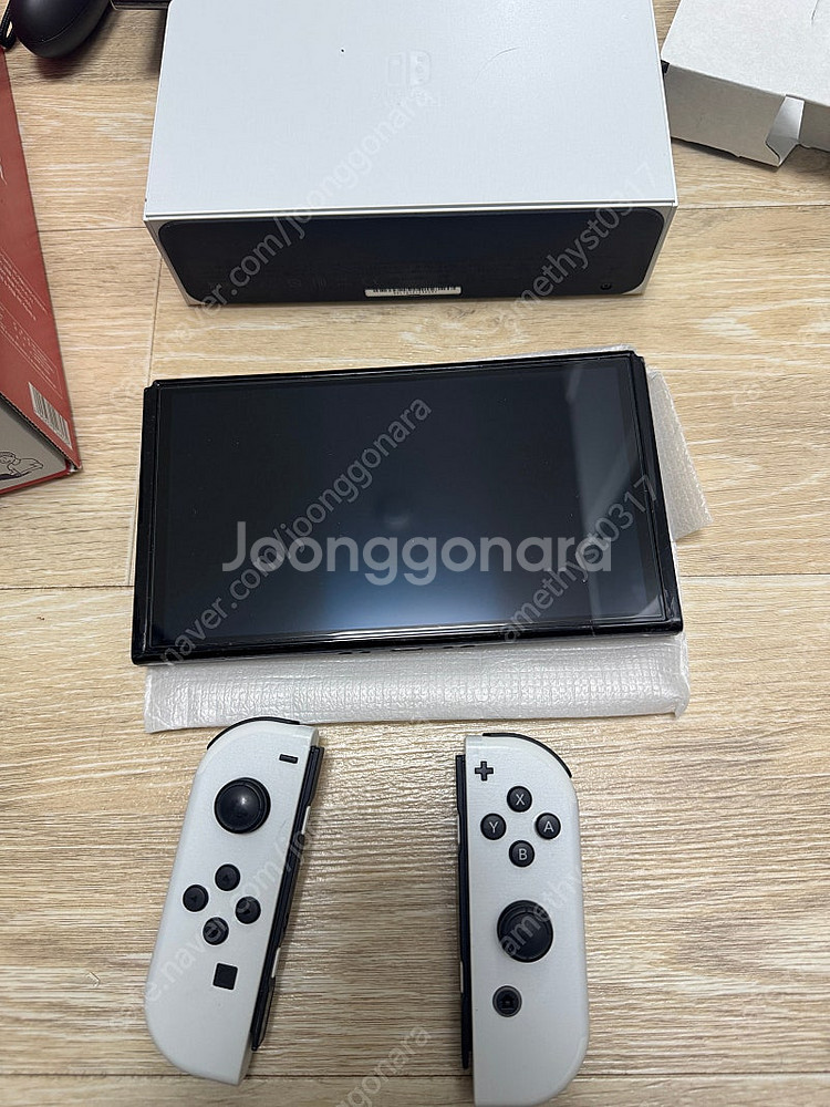 닌텐도 스위치 oled 화이트 및 주변기기--4