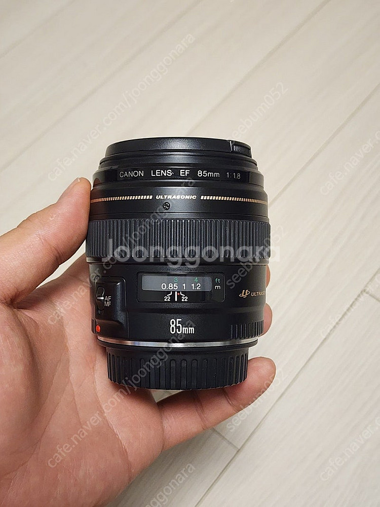 캐논 EF 85mm F1.8 렌즈--1
