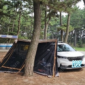 다치어닝 180도 + 3면사이드월 + 전체모기장세트
